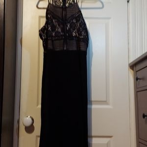 Black formal dress